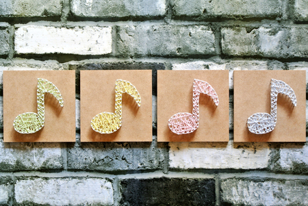 String art musicの写真素材