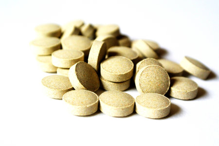 Feverfew supplementの写真素材