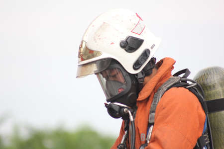 Seremban, September 29, 2018. The Competence Skills Competition for firefighters was held in Seremban.のeditorial素材