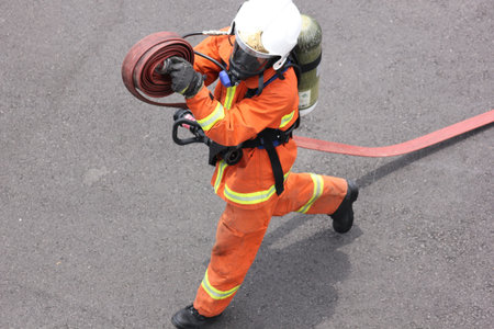 Seremban, September 29, 2018. The Competence Skills Competition for firefighters was held in...
