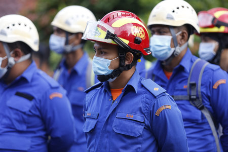Yan, August 20, 2021: The Malaysian Fire and Rescue Department and various agencies are searching...