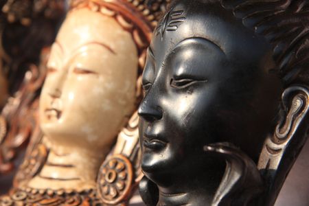 Buddha sculptureの写真素材