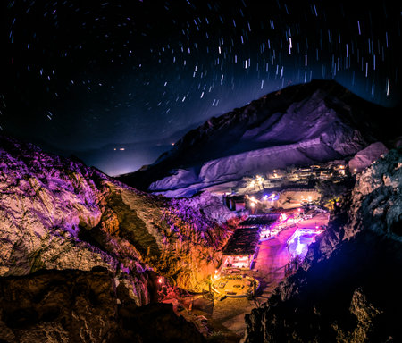 night party in Dahab desert