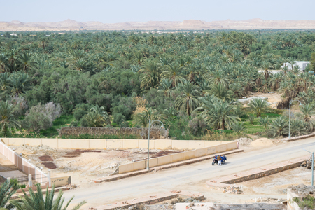 Gebel el-Dakrour in the old Town of Siwa oasis in Egyptのeditorial素材