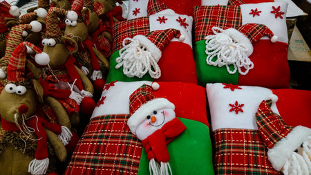 assorted beautiful Christmas gifts and dolls