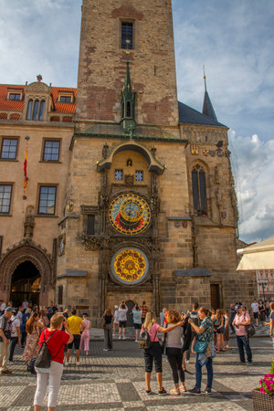 The Metropolitan Cathedral of Saints Vitus, Wenceslaus and Adalbert is a Roman Catholic metropolitan cathedral in Prague, the seat of the Archbishop of Prague.のeditorial素材