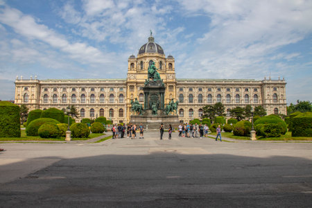 The Natural History Museum Vienna is a large natural history museum located in Vienna, Austria. It is one of the most important natural history museums worldwide.のeditorial素材