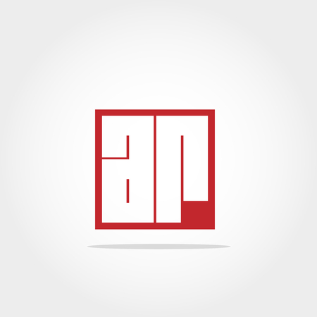 Initial Letter AR Logo Templateのイラスト素材