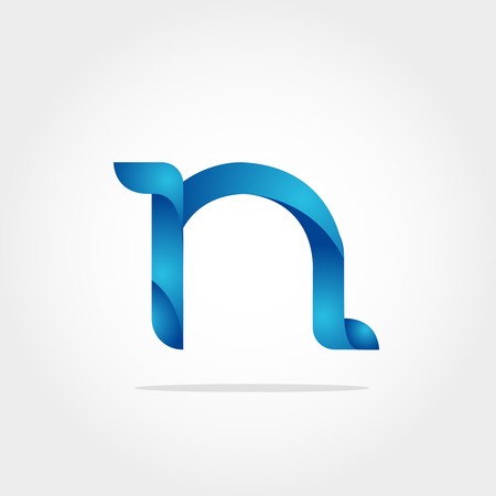 Initial Letter N Logo Templateのイラスト素材