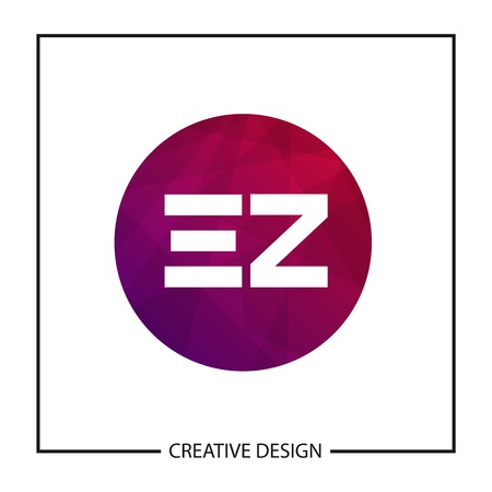 Initial Letter EZ Template Designのイラスト素材