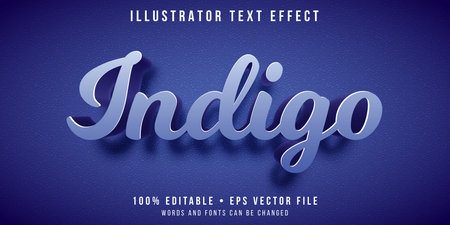Editable text effect - Inhale 3d style premium vectorのイラスト素材