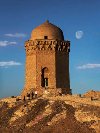 Gonbad-e Ali ( Ali Dome ) of Abarkouh is one of the stone constructions dating back to the dynasty of Deylamian.の写真素材