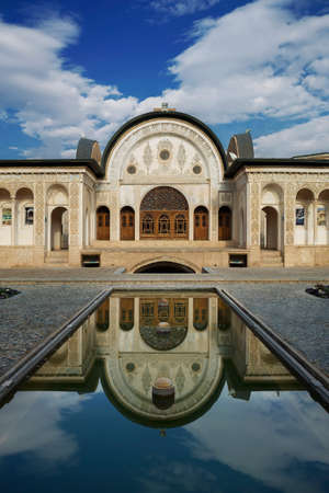 The Tabatabai House House is a historic house museum in Kashan, Iran. It was built around 1880, during the reign of the Qajar dynasty.のeditorial素材