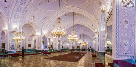 Golestan Palace is one of the oldest historic monuments in the city of Tehran. On 2013, it was proclaimed as Unesco World Heritage Site.のeditorial素材