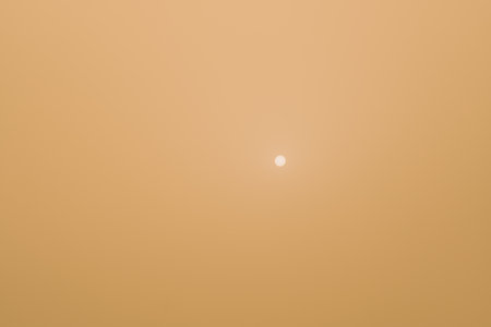 Light in the sky, pastel color of the dayの写真素材