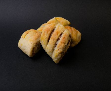 closeup photo of arabic sweet bakery kleicha