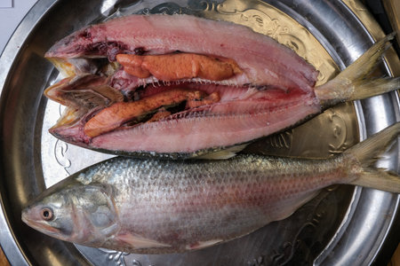 phto of raw elish fish ready for grill