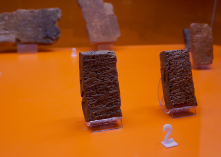 basra, Iraq - june 23, 2019: photo of monuments and tools from mesopotamian placesの写真素材