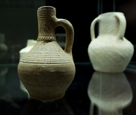 basra, Iraq - june 23, 2019: photo of monuments and tools from mesopotamian placesの写真素材