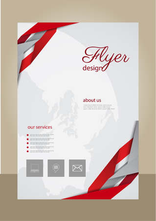 Business Flyer.brochure template. vectorのイラスト素材