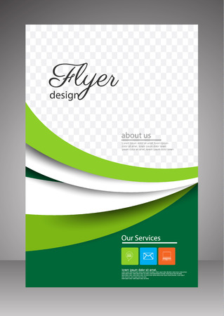 Business Flyer.brochure template. vectorのイラスト素材
