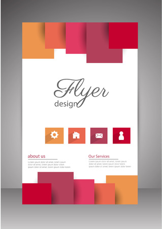 Business Flyer.brochure template. vectorのイラスト素材