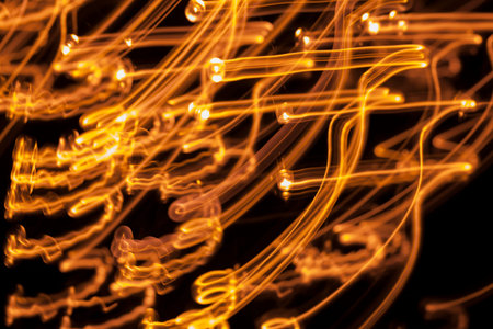 swirl sparkling lines background