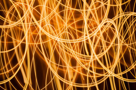 swirl sparkling lines background