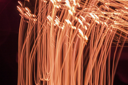 Swirl sparkling lines backgroundの写真素材