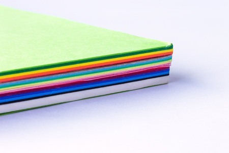 Multicolor papersの写真素材