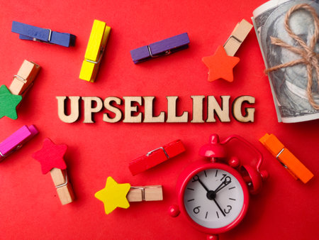 Top view clock with text System Development Life Cycle on blue background.の写真素材