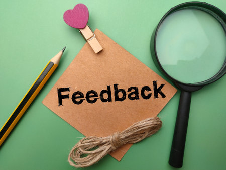 Stock word made of square letter word on wooden backgroundの写真素材