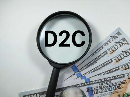 Selective focus.Word RED CARD on red paper card with black background.の写真素材