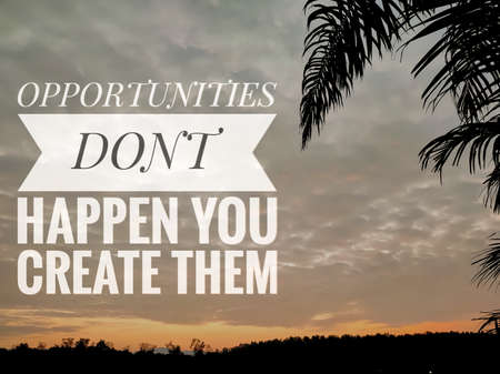 Text YOUR ARE LIVING YOUR STORY with nature background.Motivation quote.の写真素材