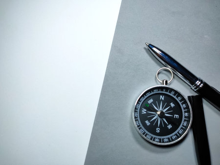Selective focus of pencil and calculator with text CORE VALUES on red background.Business concept.