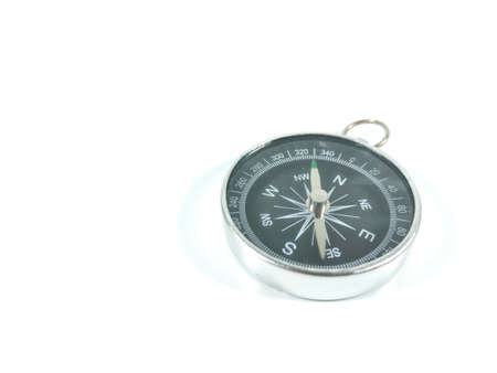 Compass isolated on white background with copy space.の写真素材