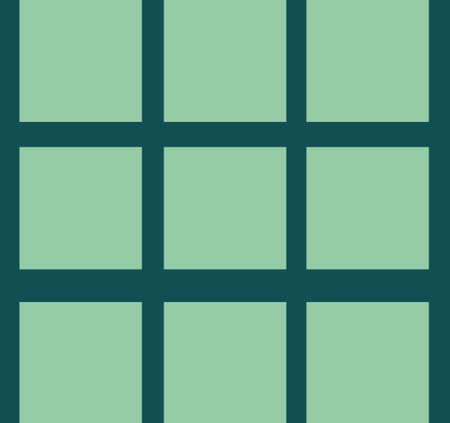 Illustration of a simple icon blank square on dark green background.の写真素材