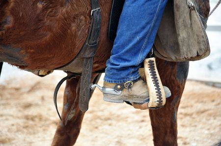 Cowboy Spurの写真素材