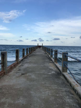 Beautiful Kijal Jettyの写真素材