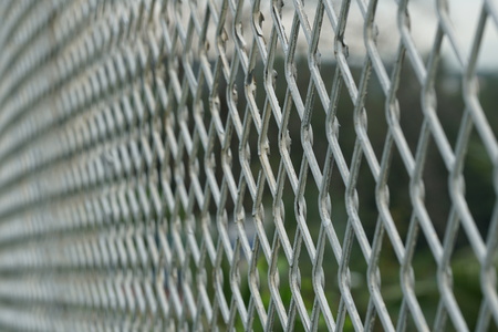 iron fenceの写真素材