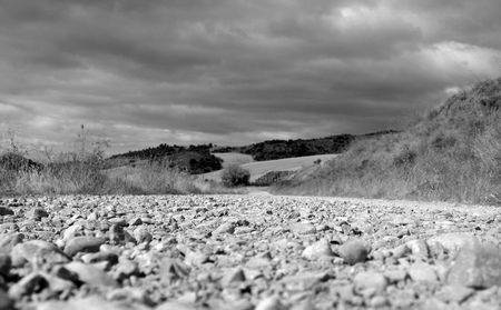 stony wayの写真素材