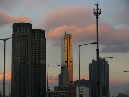 seoul cityの写真素材