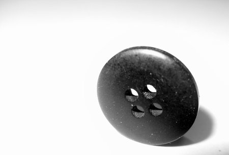 black round button