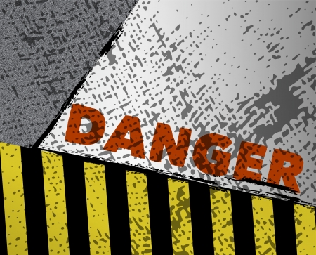 warning background, hazard stripes, grungyの写真素材