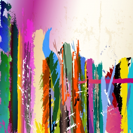 abstract ackground, with paint strokesのイラスト素材