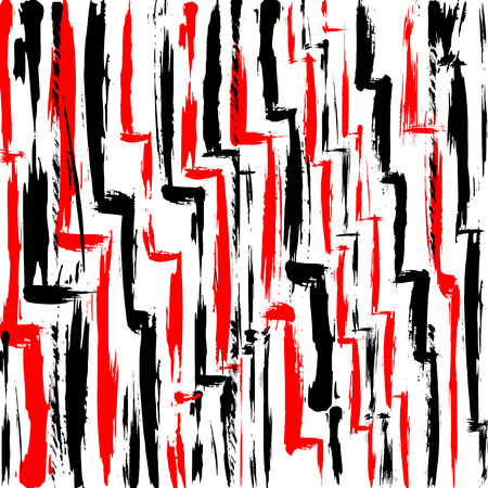 abstract background, with strokes and splashes, zigzag patternのイラスト素材