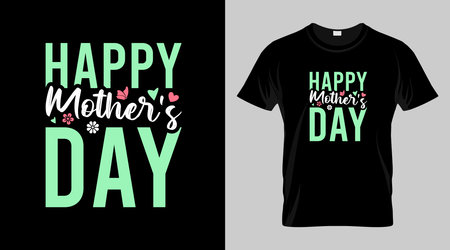 International mother's day t-shirt design, typography vector t-shirt, mother's day vector t-shirtのイラスト素材