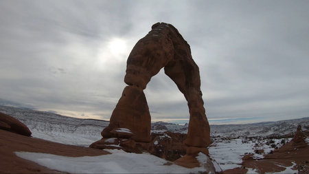 Beautiful Sunset Image taken at Arches National Park in Utah