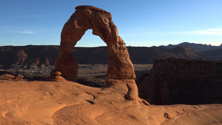 Beautiful Sunset Image taken at Arches National Park in Utah