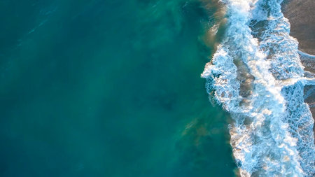 Empty Ocean View from above